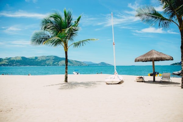 Playa tropical caribeña