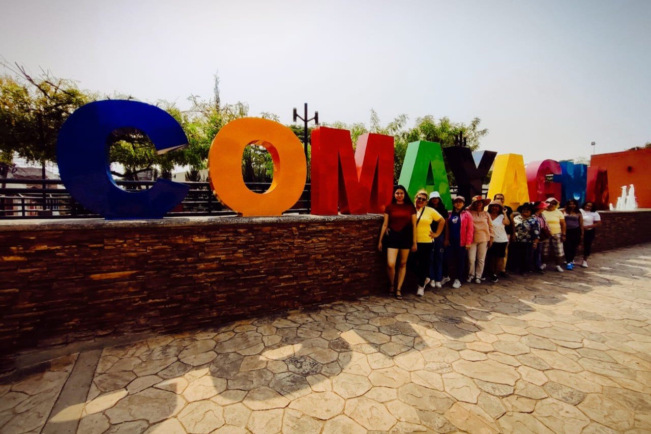 Letras de Comayagua en la entrada de la ciudad