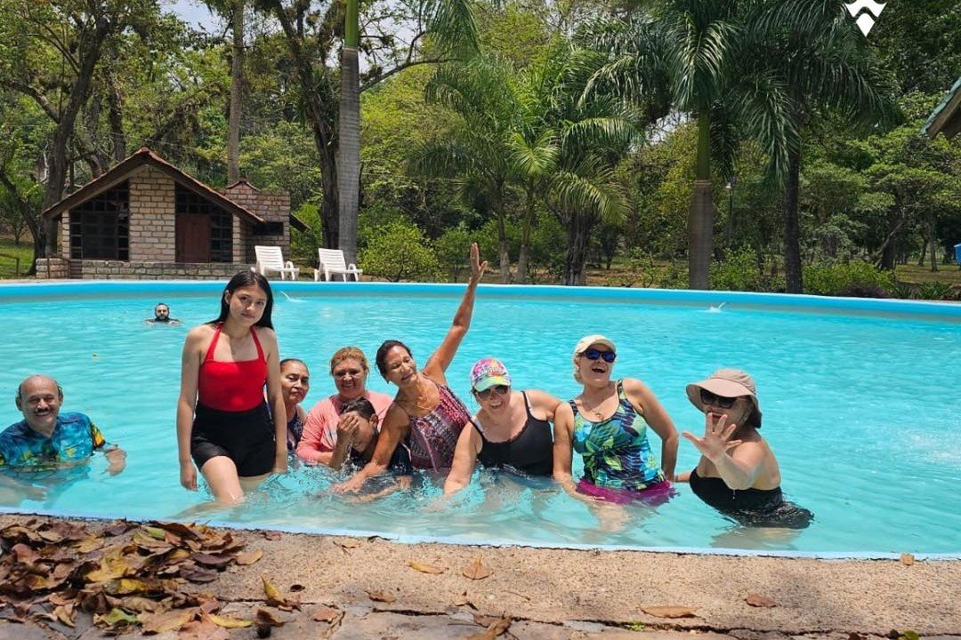 Piscina de la finca en Taulabé